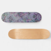 Waterverf Rozen lavender Persoonlijk Skateboard (Horizontaal)