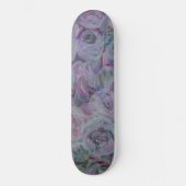 Waterverf Rozen lavender Persoonlijk Skateboard (Voorkant)