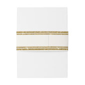 Waterverf Rozen Love Elegant Romantic Wedding Uitnodigingen Wikkel (Achterkant Voorbeeld)