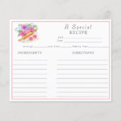 Waterverf Rozen met Rolling Pin (Voorkant)