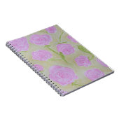 Waterverf Rozen Notitieboek (Rechterzijde)