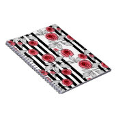 Waterverf rozen notitieboek (Rechterzijde)