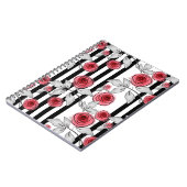 Waterverf rozen notitieboek (Linkerzijde)