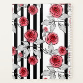 Waterverf rozen planner (Achterkant)