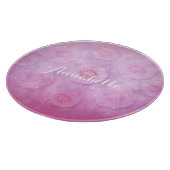 Waterverf rozen snijplank (Hoek)