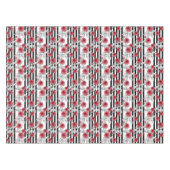 Waterverf rozen tafelkleed (Voorkant (Horizontaal))