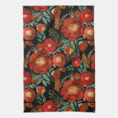 Waterverf, rozen. theedoek (Verticaal)