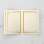 Waterverf Rozen  Tin Bucket Blank Kaart (Binnen)