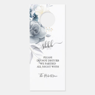 Waterverf Rozen Trouwdeur hanger