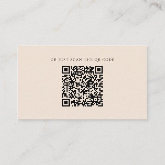 Waterverf rozen trouwgegevens. Elegant floral Informatiekaartje (Achterkant)