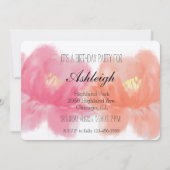 Waterverf Rozen Verjaardag Kaart (Voorkant)