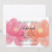 Waterverf Rozen Verjaardag Kaart (Voorkant / Achterkant)