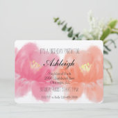 Waterverf Rozen Verjaardag Kaart (Staand voorkant)