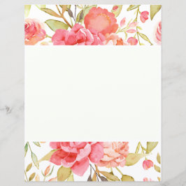 Waterverf Rozen voor kattentuin