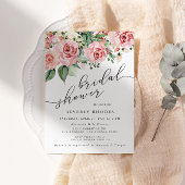 Waterverf Rozen Vrijgezellenfeest Kaart