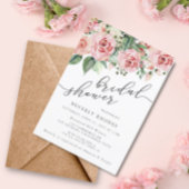 Waterverf Rozen Vrijgezellenfeest Kaart