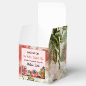 Waterverf Rozen Zeep Productlabel Promo Box Bedankdoosjes (Geopend)