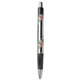 Waterverf Rozen Zwart-wit Stripe PenU zult Pen