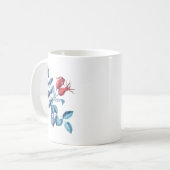 Waterverf Rozenbottels Koffiemok (Voorkant links)