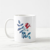 Waterverf Rozenbottels Koffiemok (Links)