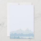 Waterverf RSVP Kaart (Achterkant)