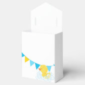 Waterverf Rubber Duck 1e Verjaardagstraktatie Bedankdoosjes (Geopend)