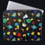 Waterverf Rubber Duck Astronauts Kinder Buitenruim Laptop Sleeve<br><div class="desc">Waterverf Rubber Duck Astronauts Kinder buitenspatie laptophoes.</div>