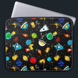 Waterverf Rubber Duck Astronauts Kinder Buitenruim Laptop Sleeve<br><div class="desc">Waterverf Rubber Duck Astronauts Kinder buitenspatie laptophoes.</div>