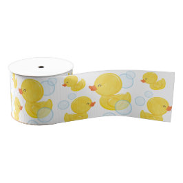 Waterverf Rubber Ducky Grosgrain Lint