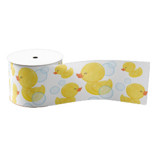 Waterverf Rubber Ducky Grosgrain Lint
