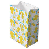Waterverf Rubber Ducky Jij bent de One Party Medium Cadeauzakje (Voorkant Gekanteld)