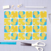 Waterverf Rubber Ducky Tissuepapier (Craft)