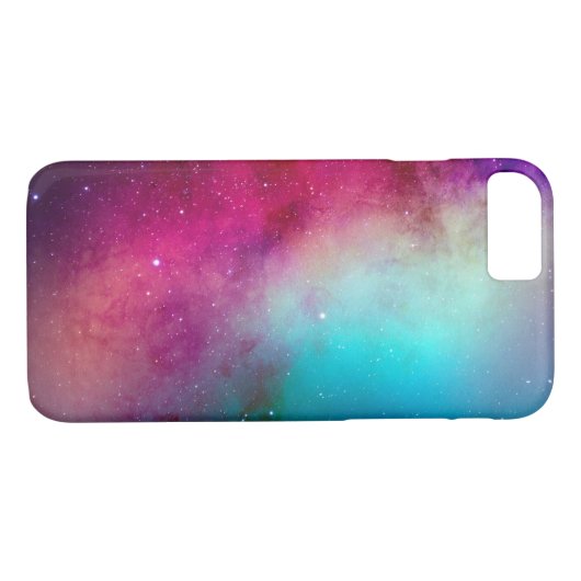 Waterverf ruimte Case-Mate iPhone case (Achterkant (Horizontaal))