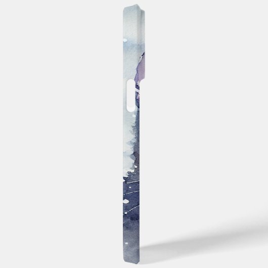 Waterverf RUSSISCHE BLAUWE CAT Case-Mate iPhone Case (Achterkant / Rechts)