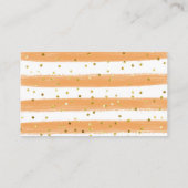 Waterverf Rust Highland Koe baby shower boeken voo Informatiekaartje (Achterkant)