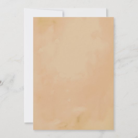 Waterverf Rustic Birdhouse Moving Announding Kaart (Achterkant)