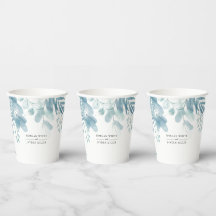 Waterverf Rustic Blue Wild Meadow Wedding