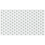 Waterverf Rustic Fir Trees Forest Winter Tafelkleed (Voorkant (Horizontaal))