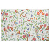 Waterverf Rustic Floral Garland Folk Art Pattern Stof (Fat Quarter)