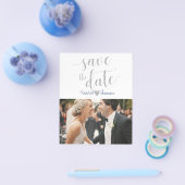 Waterverf Rustic Floral Wedding Save the Date F Flyer (Enkel)