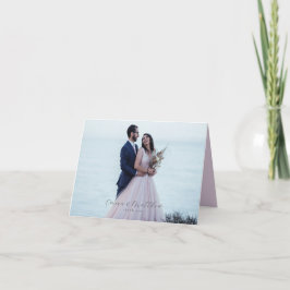 Waterverf Rustic Flowers Gevouwen Foto Hartelijk d Notitiekaartje