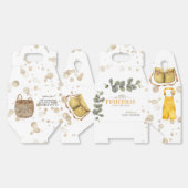 Waterverf Rustic Little Fisherman Baby shower Bedankdoosjes (Ongevouwen)