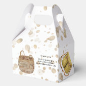 Waterverf Rustic Little Fisherman Baby shower Bedankdoosjes (Achterkant)