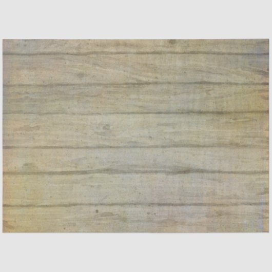 Waterverf Rustic Wooden Background Decoupage Tissuepapier (Voorkant)