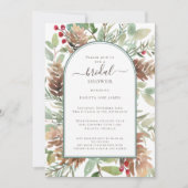 Waterverf rustiek groen koppels Vrijgezellenfeest Kaart (Voorkant)