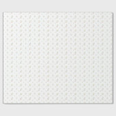 waterverf rustieke bloemmotieven cadeaupapier (Vlak)