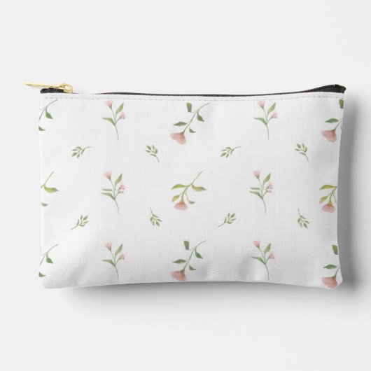 waterverf rustieke bloemmotieven etui (Voorkant)