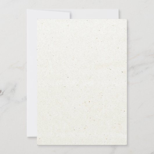 Waterverf Rustieke bos pijnbomen Save the date Kaart (Achterkant)