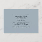 Waterverf rustieke cowboy bruiloft informatiekaartje (Achterkant)