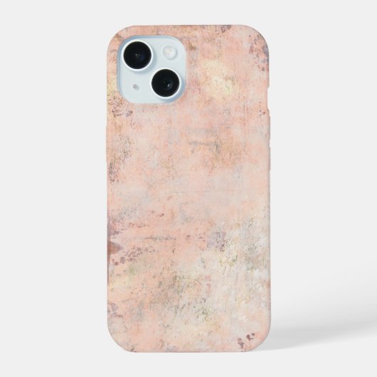 Waterverf rustieke esthetiek iPhone 15 case (Achterkant)